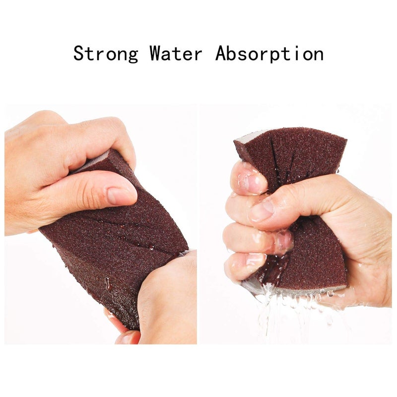 YAROMO Sanding Sponge for Epoxy Glitter Tumblers, 4 Pack Epoxy Grinding Blocks Apply to Remove Smudges and Bumps, Superfine Epoxy Refinishing Papers for Making Glitter Tumbler Cups - Image 4